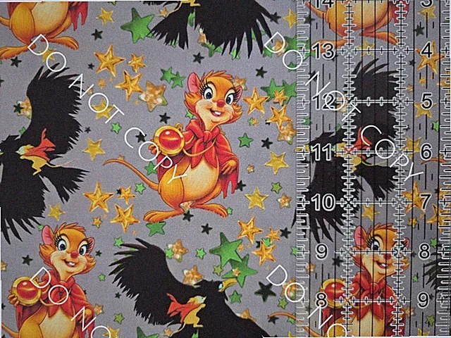 Custom Cotton Woven Fabric Movie The Secret Of Nimh By The 1/4 Yard 9x56 V2