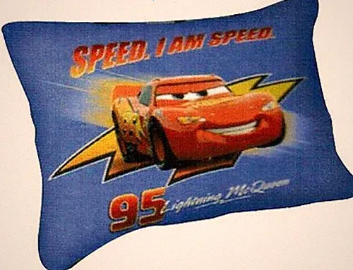 Disney Pixar Cars Pillow Sham cotton rich Case Closeout new