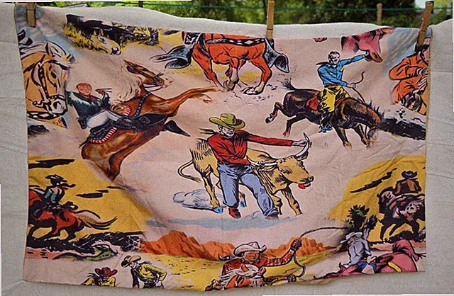 Full / Queen Roy Rogers King Of The Cowboys Duvet Cover 84" Std Pillow Sham