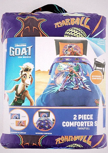 Goat the Movie Kids 2pc Reversible Twin/Full Comforter Set-W177089179432