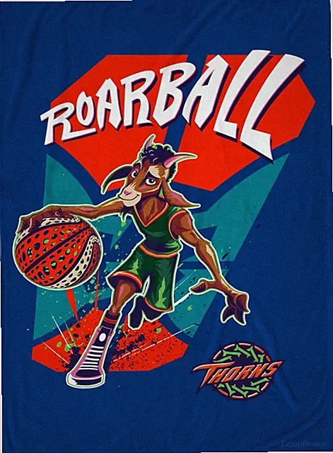 Goat the Movie "Roar Ball" Kids 60" x 90" Twin/Full Blanket-AB0GJ23MCD12