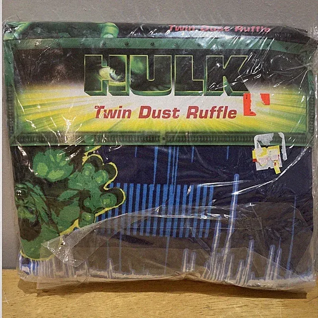 Hulk Movie Twin Dust Ruffle