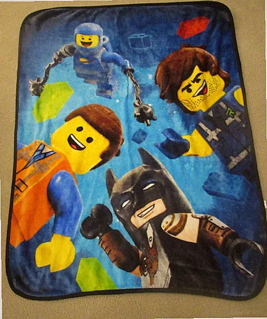 LEGO The LEGO Movie 2 Plush Throw Blanket (37" x 47")