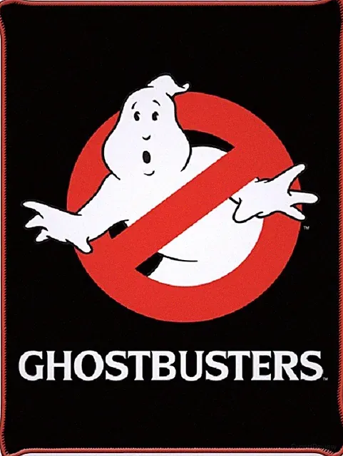 New Ghostbusters No Ghosts Fleece Throw Blanket Gift Movie Poster Ghost Soft NIP