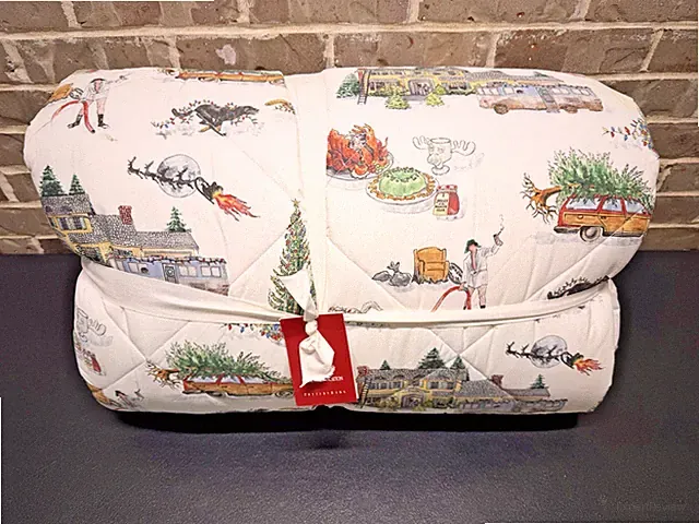 Pottery Barn National Lampoon's Christmas Vacation Movie KING SIZE Comforter NEW