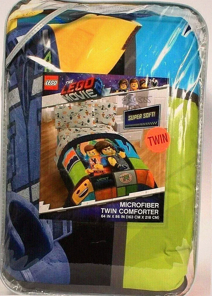 The Lego Movie 2 Galactic Duo Twin Microfiber Comforter