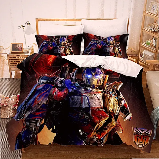 Transformers Movies Print Full Bedding Set (4pcs)